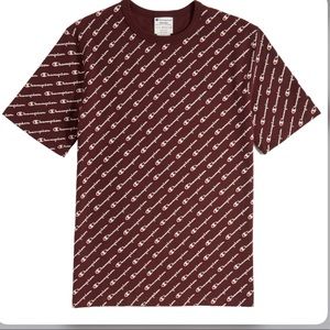 Champion maroon t shirt